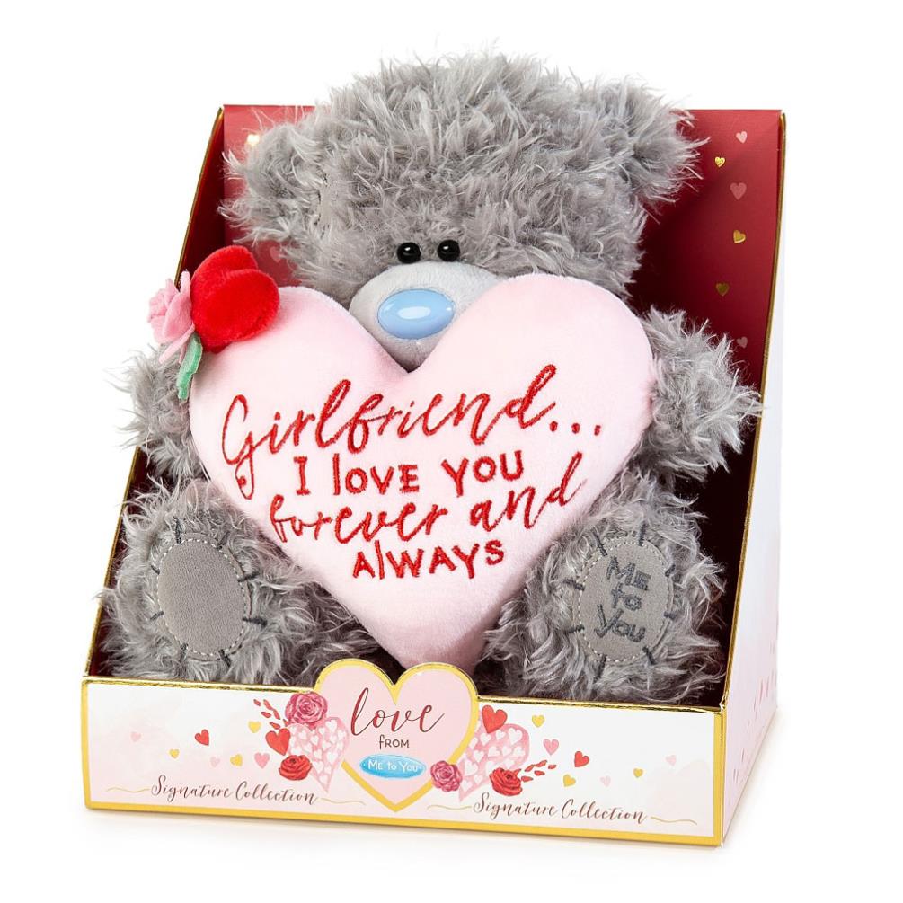 9" Girlfriend Padded Heart Me to You Bear Extra Image 1